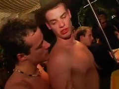 Vicious gay group party