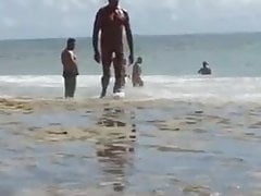 Biggest cock on beach