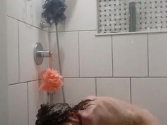 Just Washing up in the Bathroom