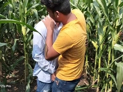 Indian Gay - Today Collage Boy & College Teacher I Saw A Corn Field Side Of The Forest So I Enjoyed Going To The Corn Field