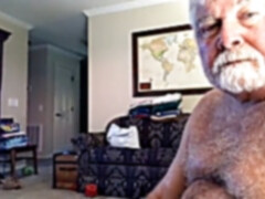 father spunks on cam