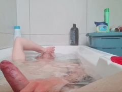 Boning and Wide Open in the Tub
