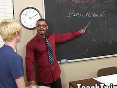 Tattooed gay hard pounded pierced twink