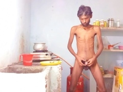 Part 3 - Rajeshplayboy993's steamy cooking video: Satisfying his hunger with more than just food!