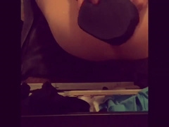 Gobbling cereal from my widely opened fuck hole