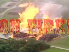 On fire!