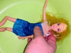 Fucking sex barbie doll, small cock pissing, barbie dolls