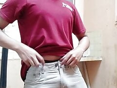 Alan Tokers teen boy jerks off on he worked