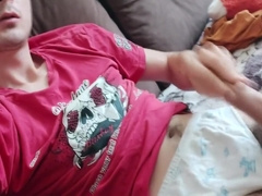 Nerdy teen 18+ Old Boy With Big Dick Jerking Off After College - Big Cumshot 8 Min