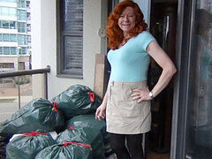 super-naughty Gigi demonstrates off her fresh skirt