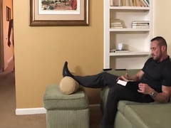 Twink Step Son With Pink Underwear Sucks His Step Dads Cock