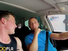 Pleasuring Each Other Outside: Cock to Cock Action