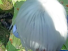 Beach, river, femboy loves big cock