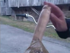 Bycicle with a butt-plug - Bicicleta con consolador 12