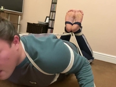 Self Bondage Tutorial - Hogtie