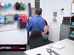 Busty Milf Becky Bandini Is Caught Shoplifting And Gets Punished