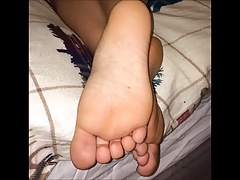 Anna's nylon feet (size 37), part 2