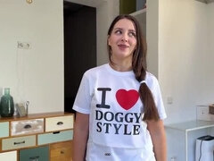 Amateur, Morena, Polla, Estilo perrito, Ruso, Seducido, Hermanas, Flaco