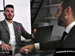 New York Realtor Flip Fucks HR Honcho - RagingStallion