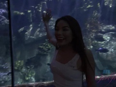 Sami is so much fun at the aquarium