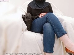 Boss takes advantage of his secretary Leyla Sefidbarfi with some anal action