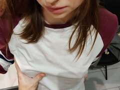 Hot Teen Fucks Friend's GF in Kitchen - Amateur Homemade Sex