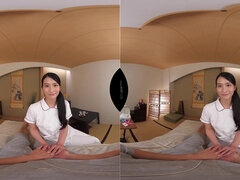 Horny asian bimbo incredible VR video