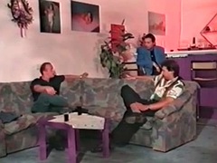 Gangbang Archive Retro orgy with anal loving MILF