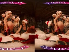 VRBangers Christams Orgy With Abella Danger And Her 7 Sexy Elves VR Porn