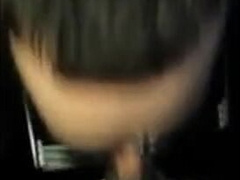 Bearded Man Bj's Multiracial Knob in a Public Wc