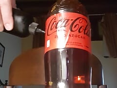 065-12 anal hard Coke bottle insertion 88mm.of diameter. So hard. 20220825