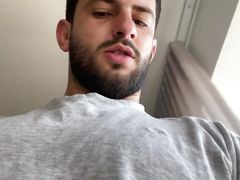 Horny Straight Bro jerking all the time - Verbal Camp Buddy Masturbation session