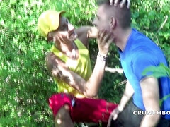 Amazing exhibit and sneaker submission outdoor forest