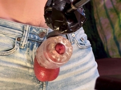 TUGGING MACHINE JIZZ FLOW