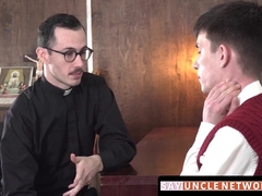 SayUncleNetwork.com - After confession priest plows religious twunk humid and deep
