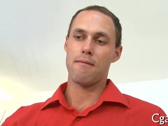 Watch this hot dude strocks a hot dudes dick