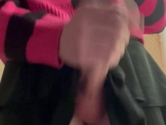 Mommy’s man sausage is too immense for her mini-skirt