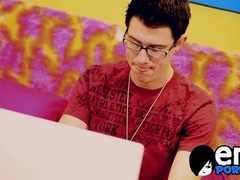 Young men Tory Andrews and Dustin Hawthorne having hot anal