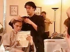 Taking care of barber