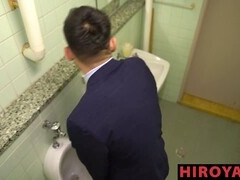 Horny Hiroya and Rio have a bareback pov threesome with Bao's tight ass