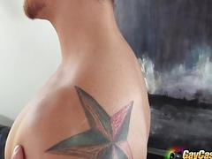 Logan Vaughn is pretty nervous during his gay casting call