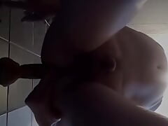 Dildo in My Smooth Ass