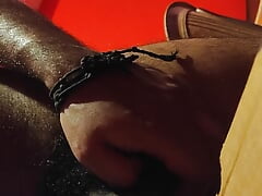 Cum Solo Close  Up Black Dick Massive Cum Load on Underwear - Muth maari chaddi ke upar aur