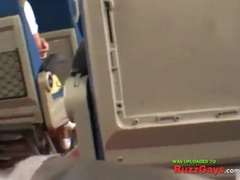 Twink Handjob in the Bus