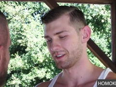 Uncle Duke Trains Youthfull Stud What a Humungous Hefty Pipe Is