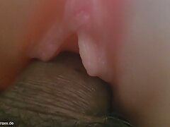 Small cock cum in Pussy