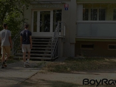 Hard fucker twink Andy Reyes ass pounds cock hungry twink