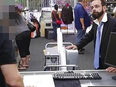 Broke fucker pawns off his straight asshole for some cash