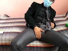 glossy satin suit full salute have fun 1