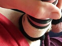 Cock and Ball Bondage with Cockrings pt.3